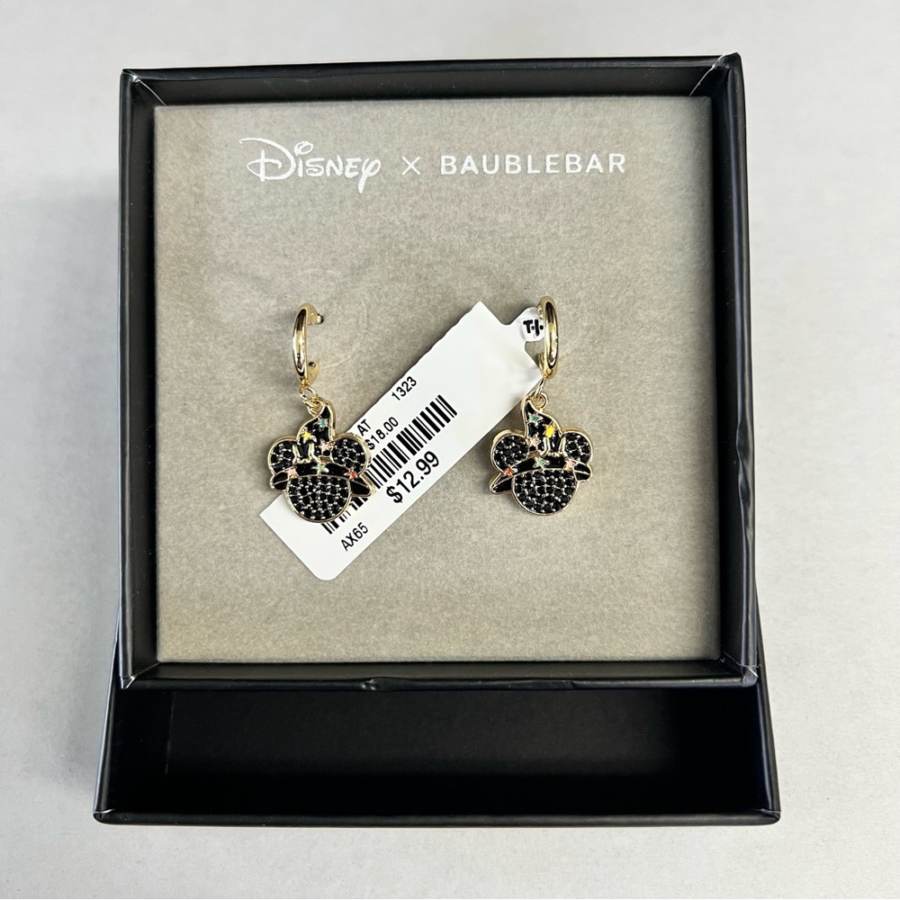 ✨ Disney x BaubleBar Mickey Earrings – NWT